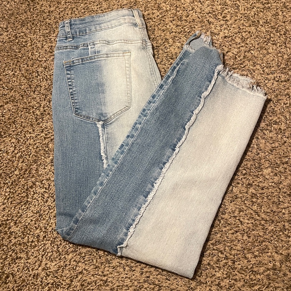 Almost Famous two toned jeans